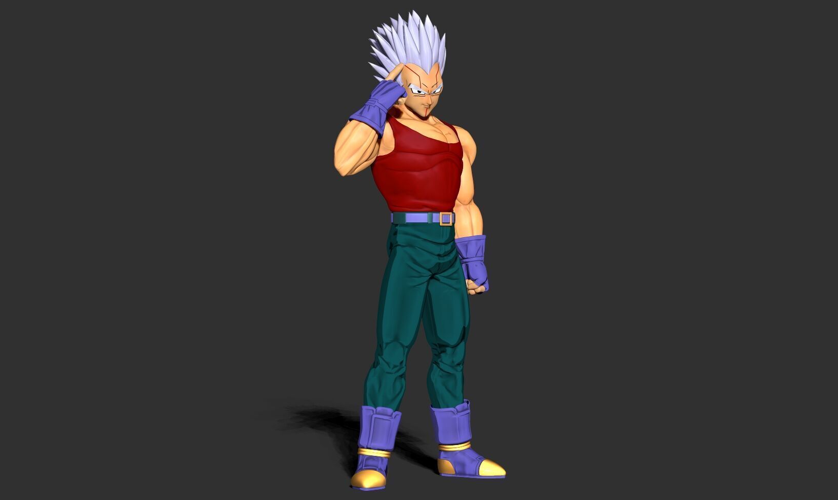 Baby Vegeta - Dragon Ball GT 3D print model_9