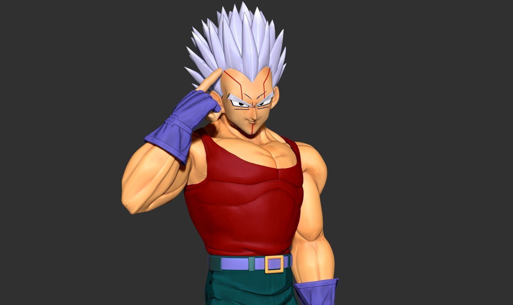Baby Vegeta - Dragon Ball GT 3D print model_5