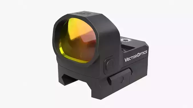 Vector Optics  red dot sight Low-poly 3D model