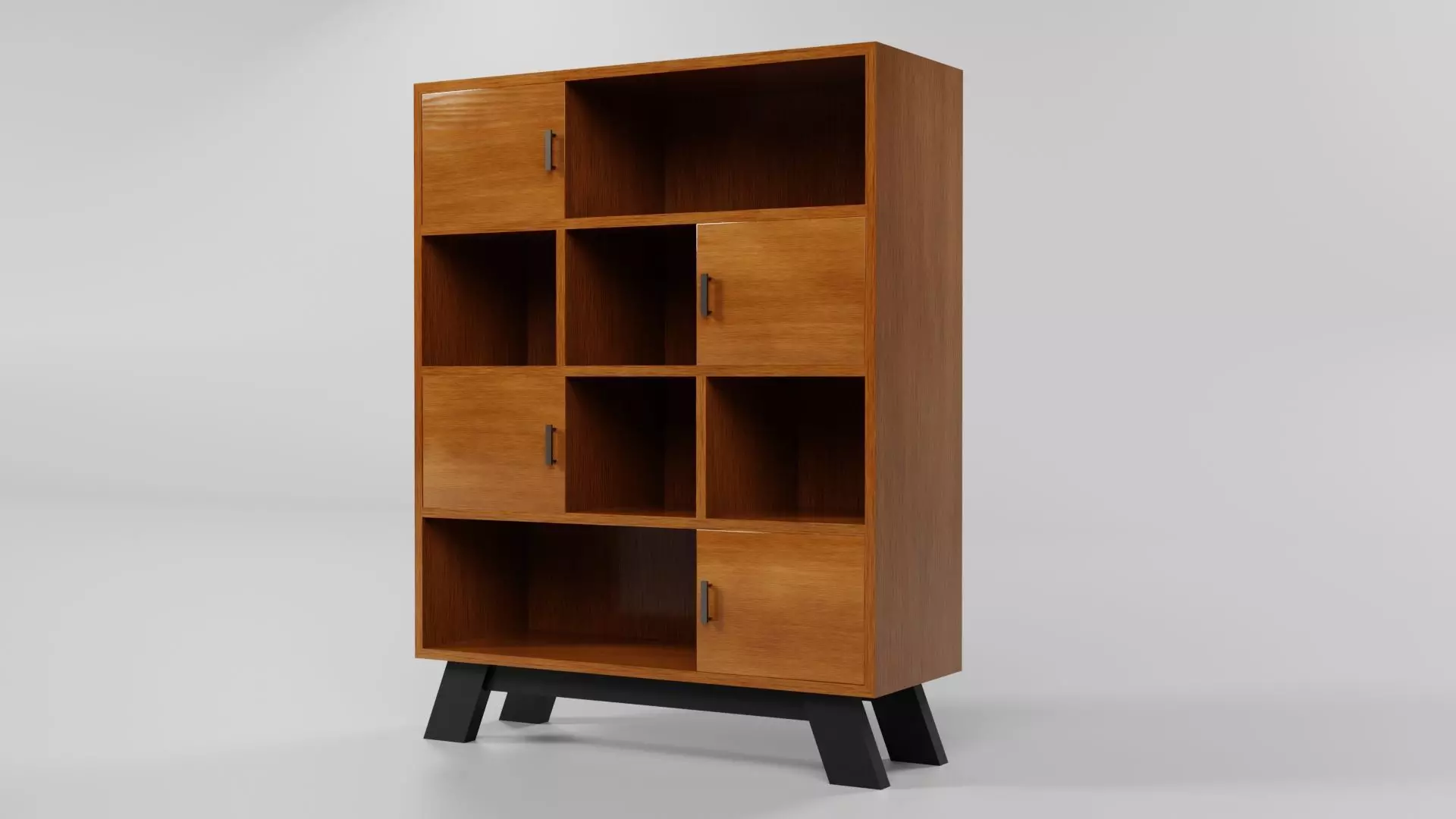 Bookcase CG11 3D model_4
