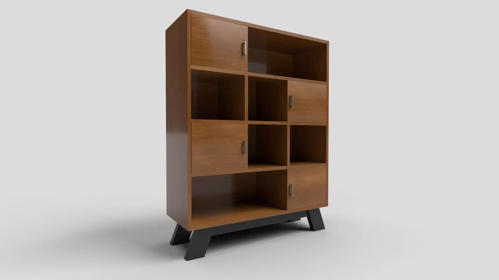 Bookcase CG11 3D model_0