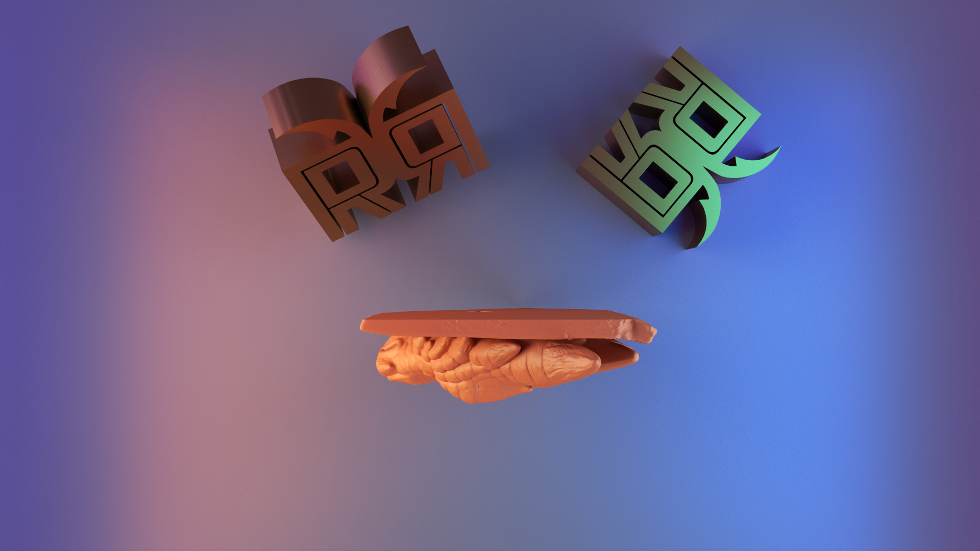 Ancient Dragon Wall Relief  Stone Sculpture Style 3D print model_9