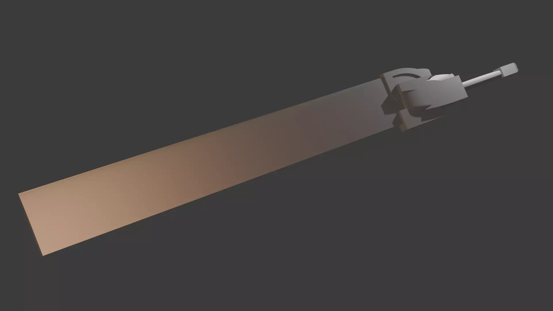 A very unrealistic greatsword 3D model_0