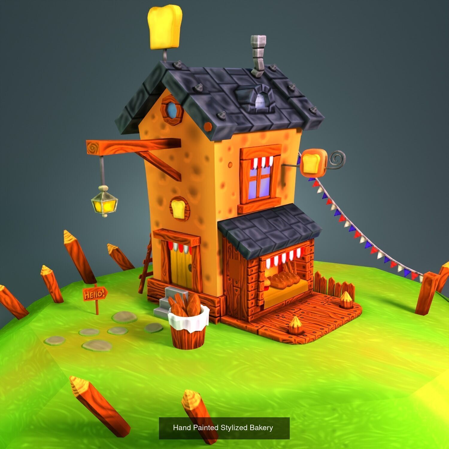 Collection of Stylized Buildings _1