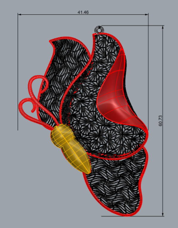 Golden Wings-Half Set-H2-Part1-110 Pieces 3D print model_95