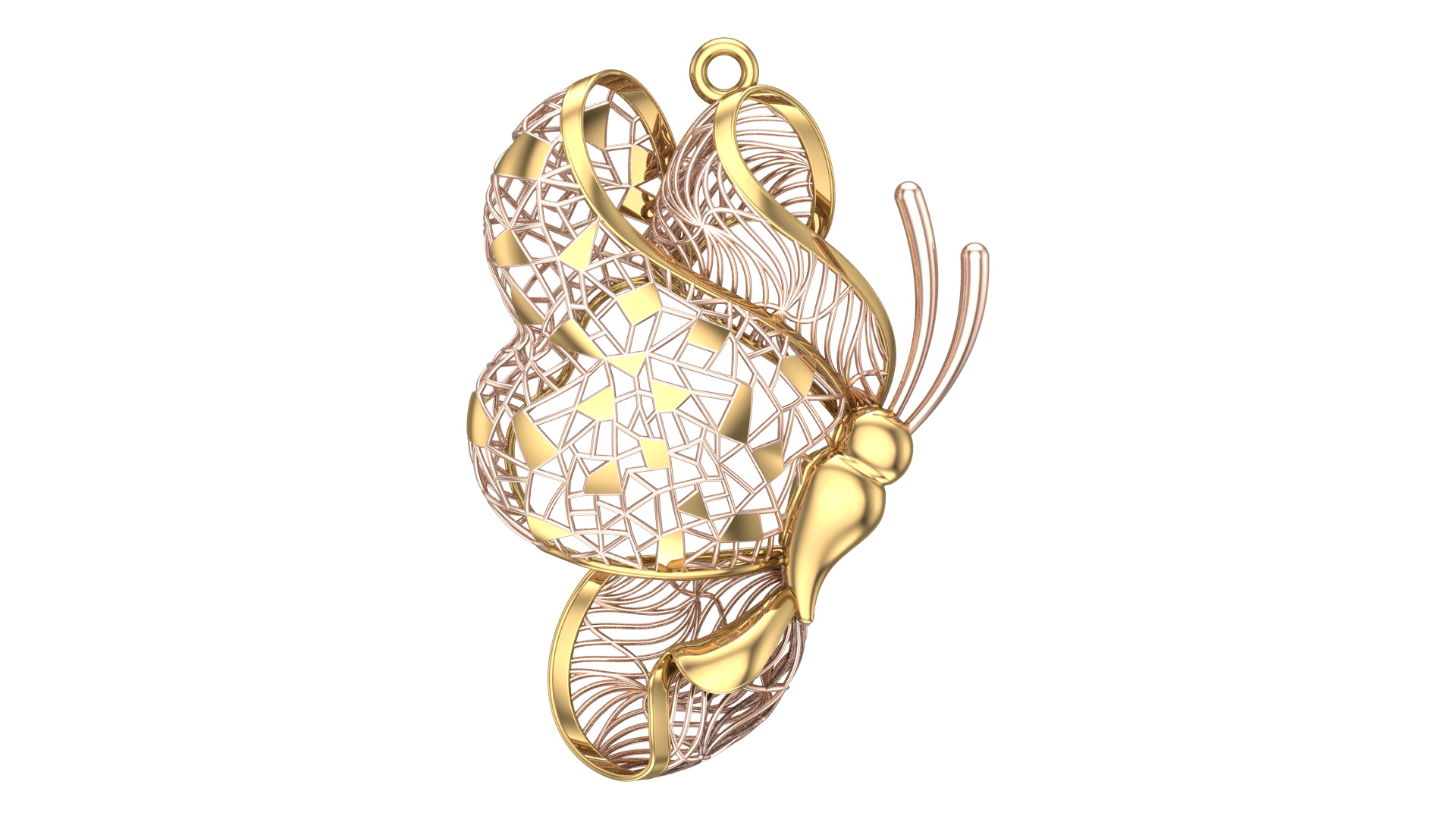 Golden Wings-Half Set-H2-Part1-110 Pieces 3D print model_22