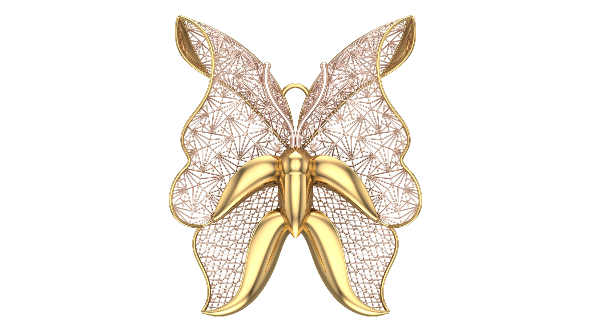 Golden Wings-Half Set-H2-Part1-110 Pieces 3D print model_10