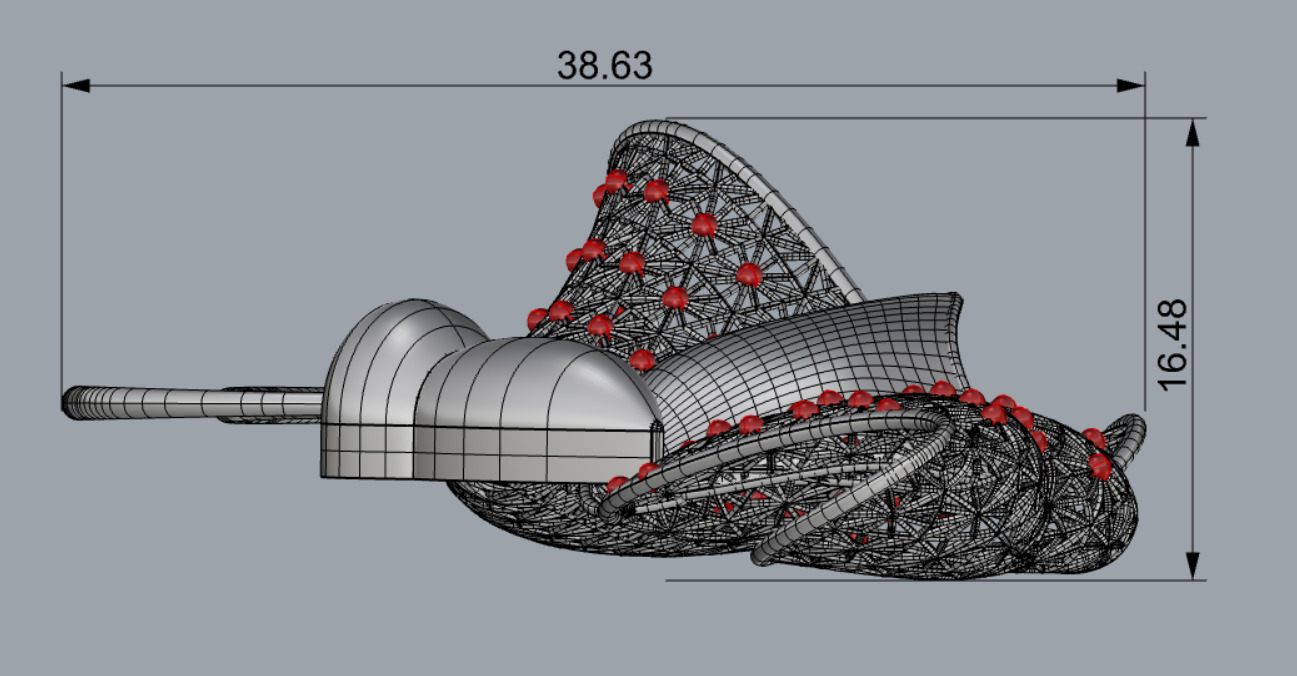 Golden Wings-Half Set-H2-Part1-110 Pieces 3D print model_69