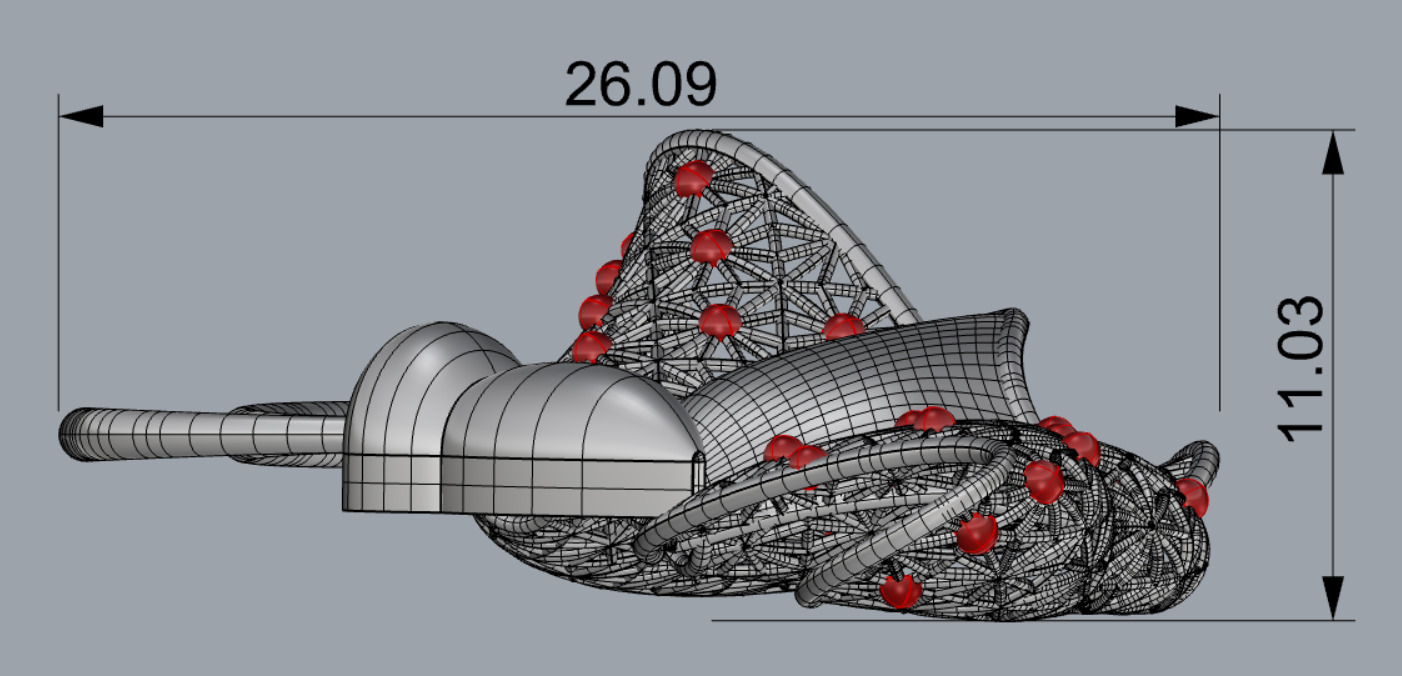 Golden Wings-Half Set-H2-Part1-110 Pieces 3D print model_65