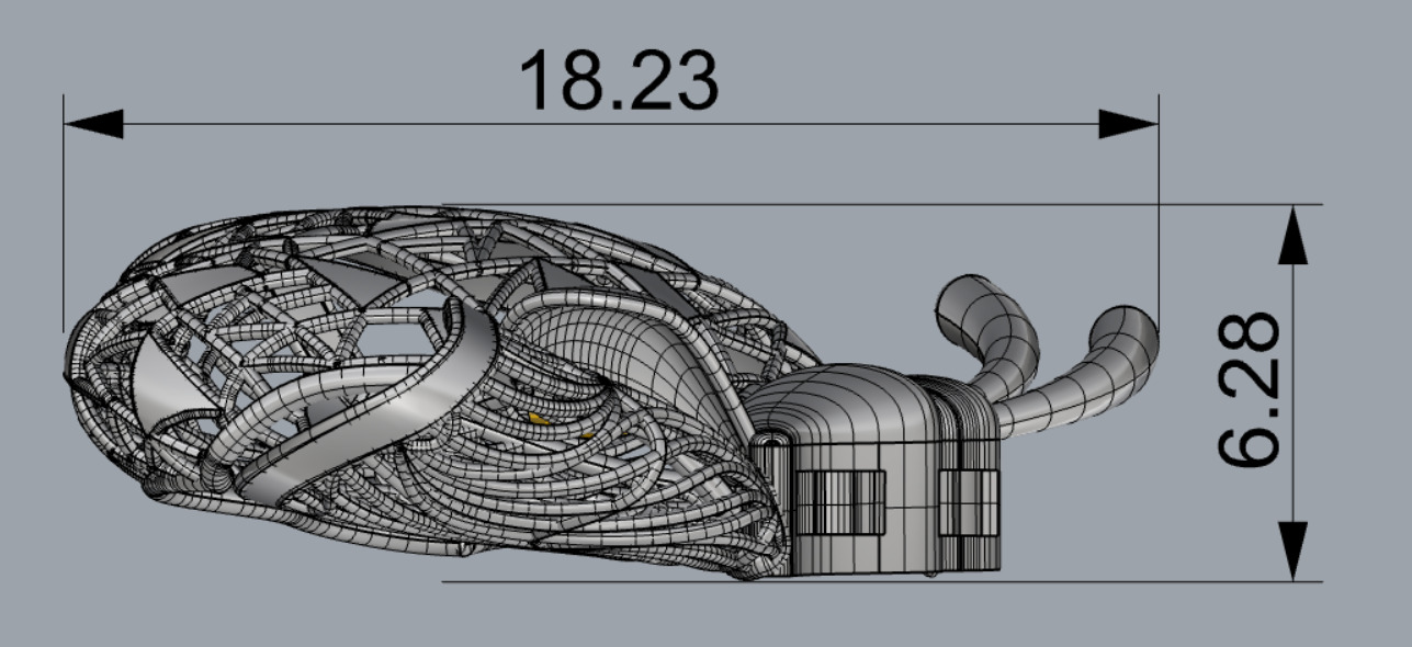 Golden Wings-Half Set-H2-Part1-110 Pieces 3D print model_76