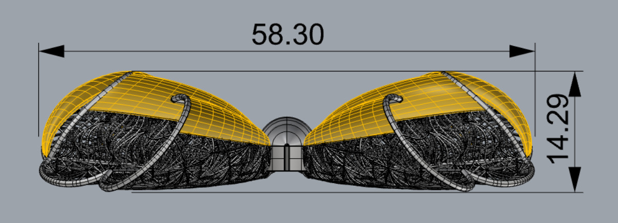 Golden Wings-Half Set-H2-Part1-110 Pieces 3D print model_58