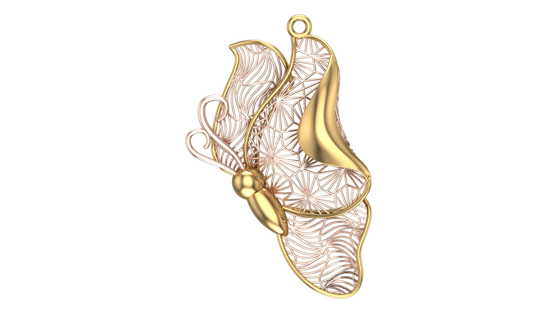 Golden Wings-Half Set-H2-Part1-110 Pieces 3D print model_23