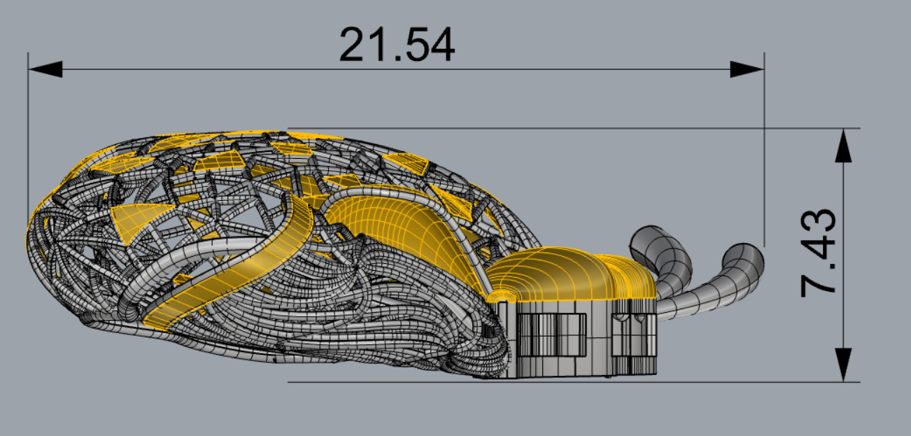 Golden Wings-Half Set-H2-Part1-110 Pieces 3D print model_74