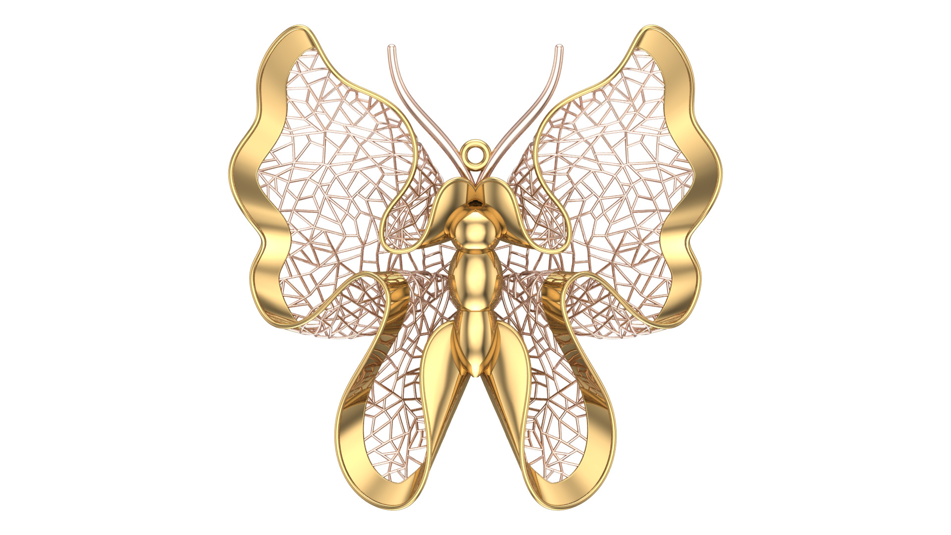 Golden Wings-Half Set-H2-Part1-110 Pieces 3D print model_3