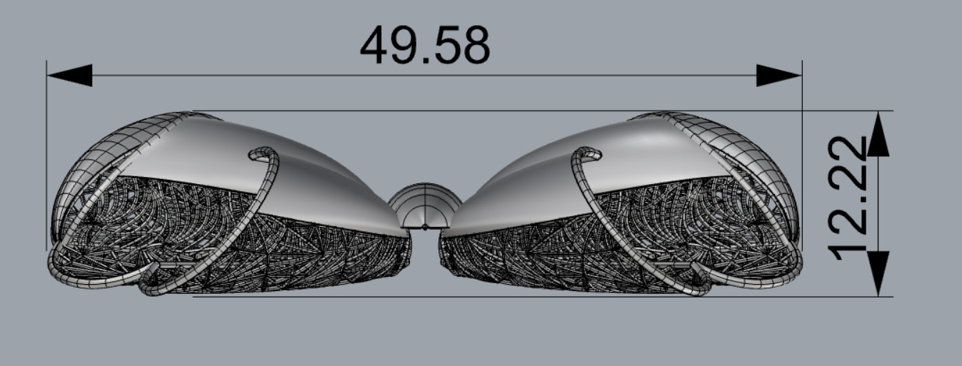 Golden Wings-Half Set-H2-Part1-110 Pieces 3D print model_29