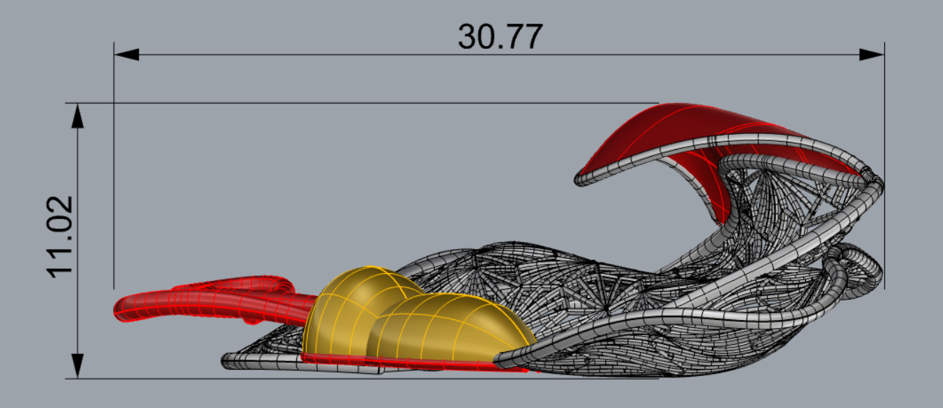 Golden Wings-Half Set-H2-Part1-110 Pieces 3D print model_90