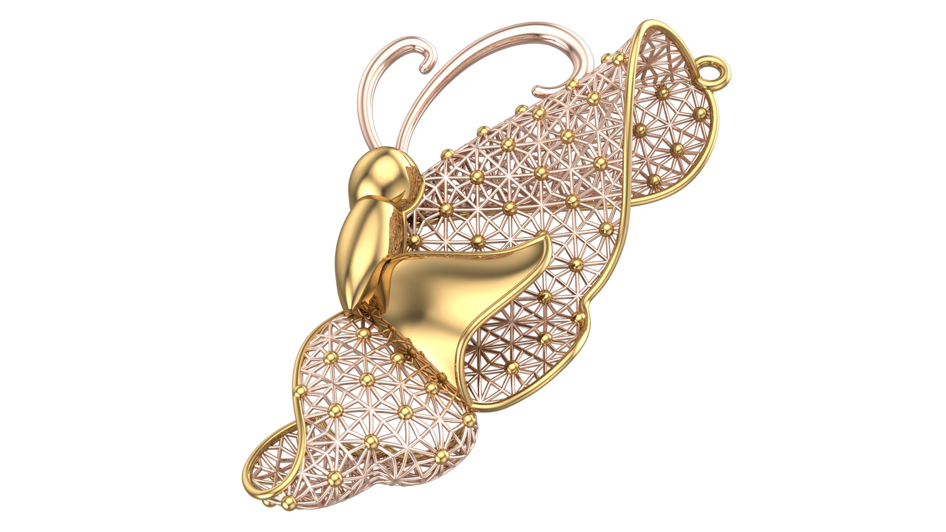 Golden Wings-Half Set-H2-Part1-110 Pieces 3D print model_16