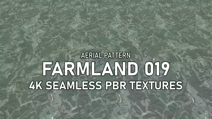 Seamless PBR Farmland - 019 Texture