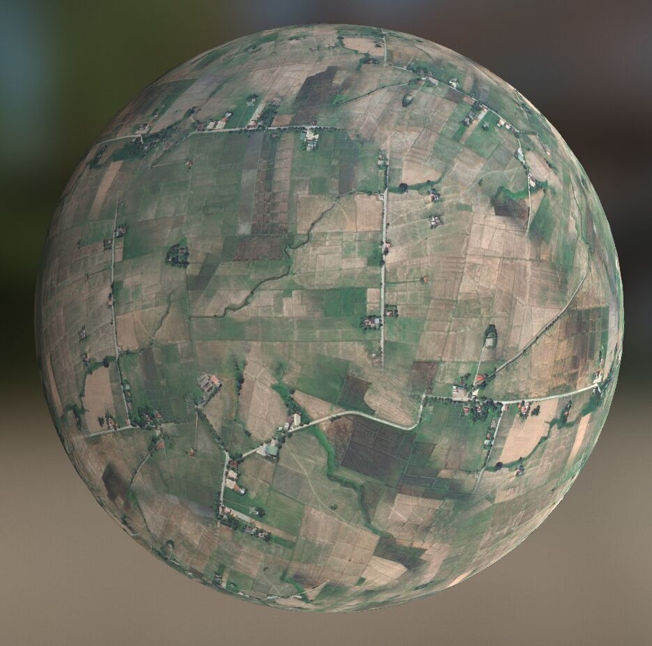 Seamless PBR Farmland - 018 Texture_1