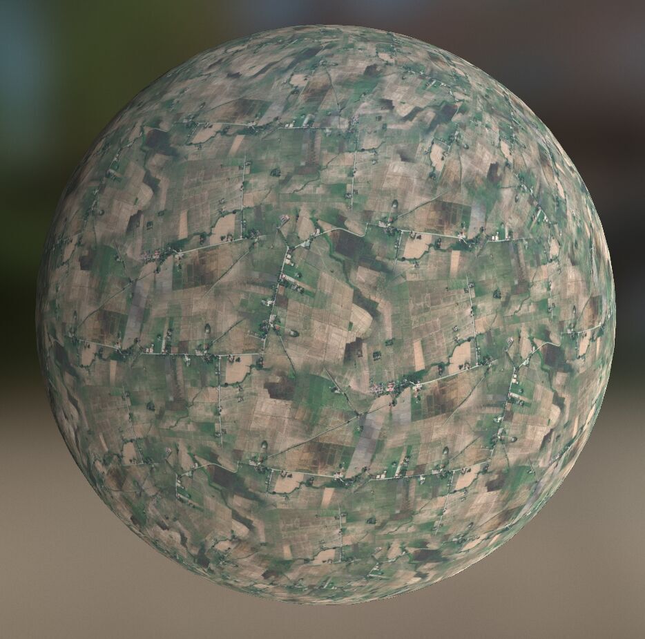 Seamless PBR Farmland - 018 Texture_2