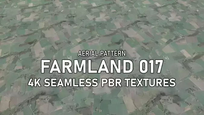 Seamless PBR Farmland - 017 Texture