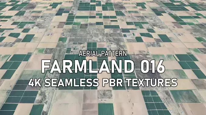 Seamless PBR Farmland - 016 Texture