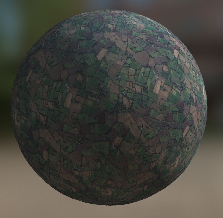 Seamless PBR Farmland - 015 Texture_8