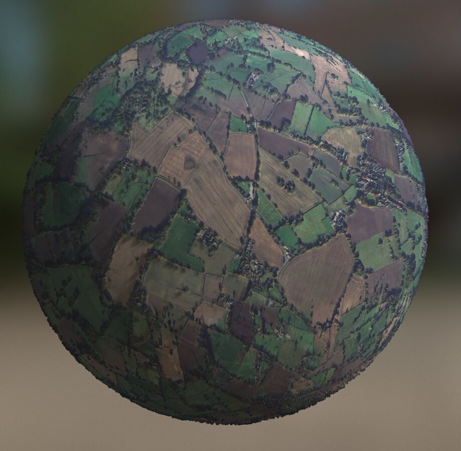 Seamless PBR Farmland - 015 Texture_9
