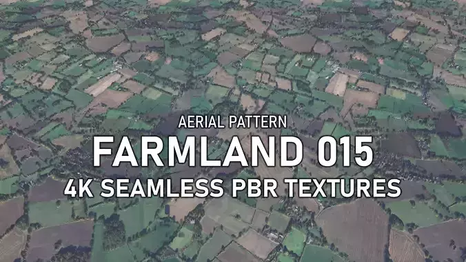 Seamless PBR Farmland - 015 Texture