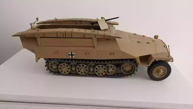 Sd Kfz 251-7 modification