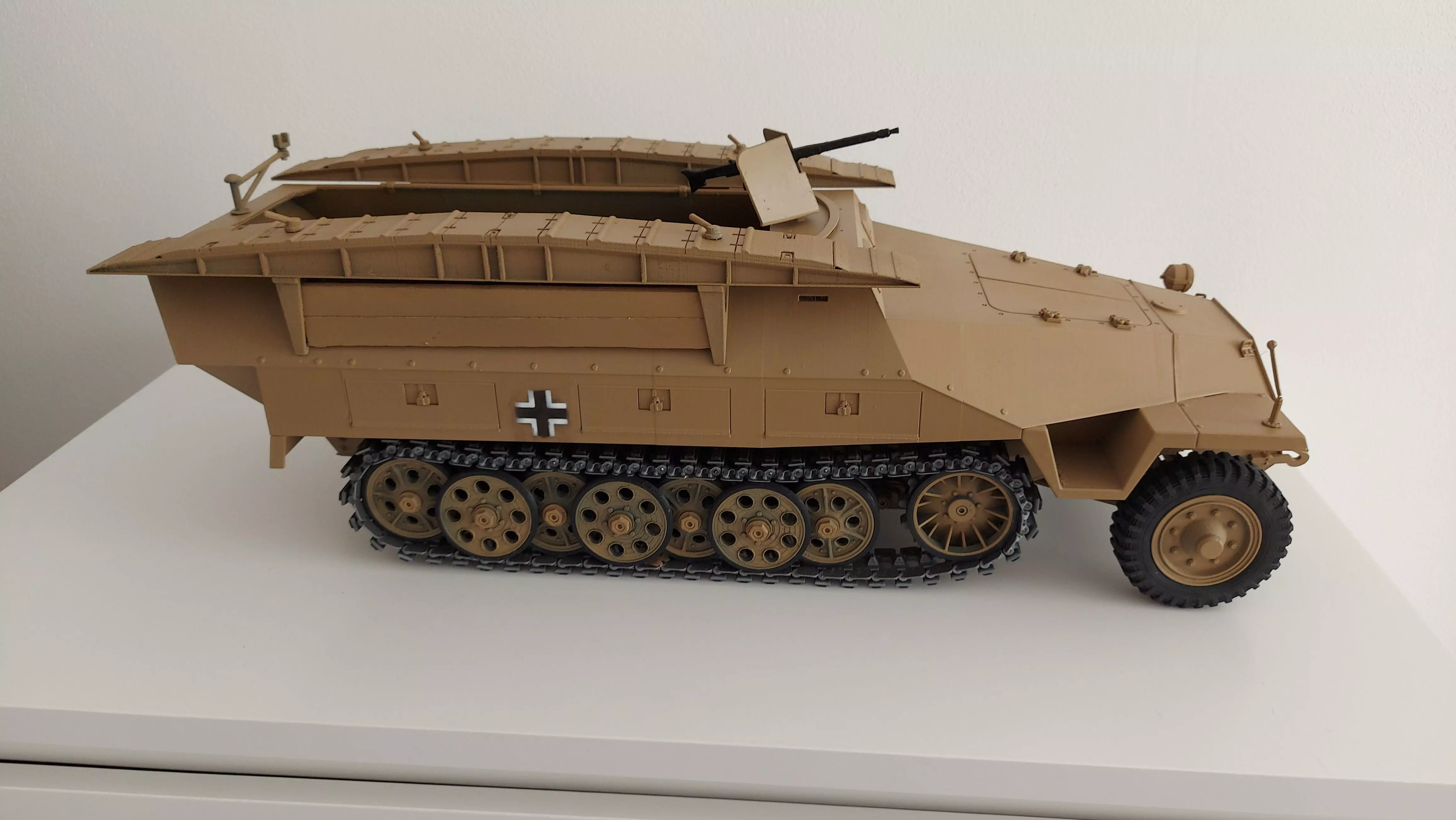 Sd Kfz 251-7 modification 3D print model_0