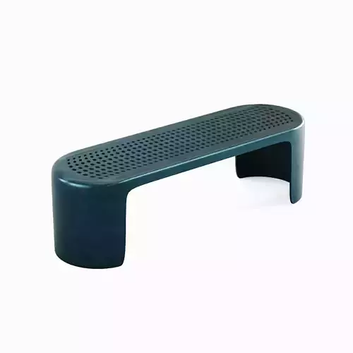 Metal Modern Bench 01