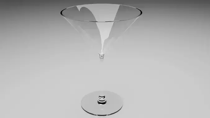 Martini Glass 3D model