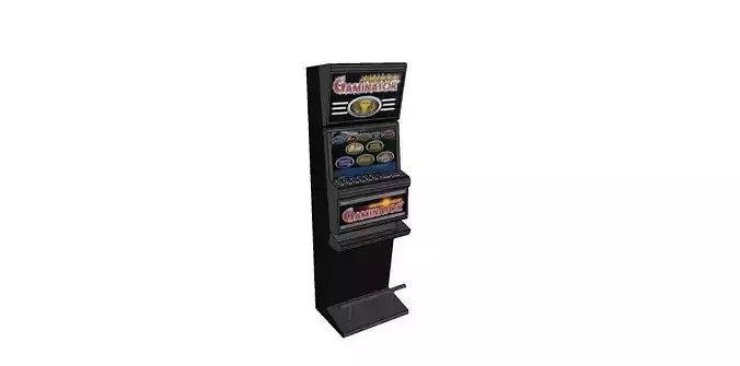 slot machine Free 3D model