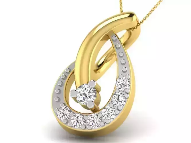 Jewelry 3D Models with render and 3dm  stl - DP-5269