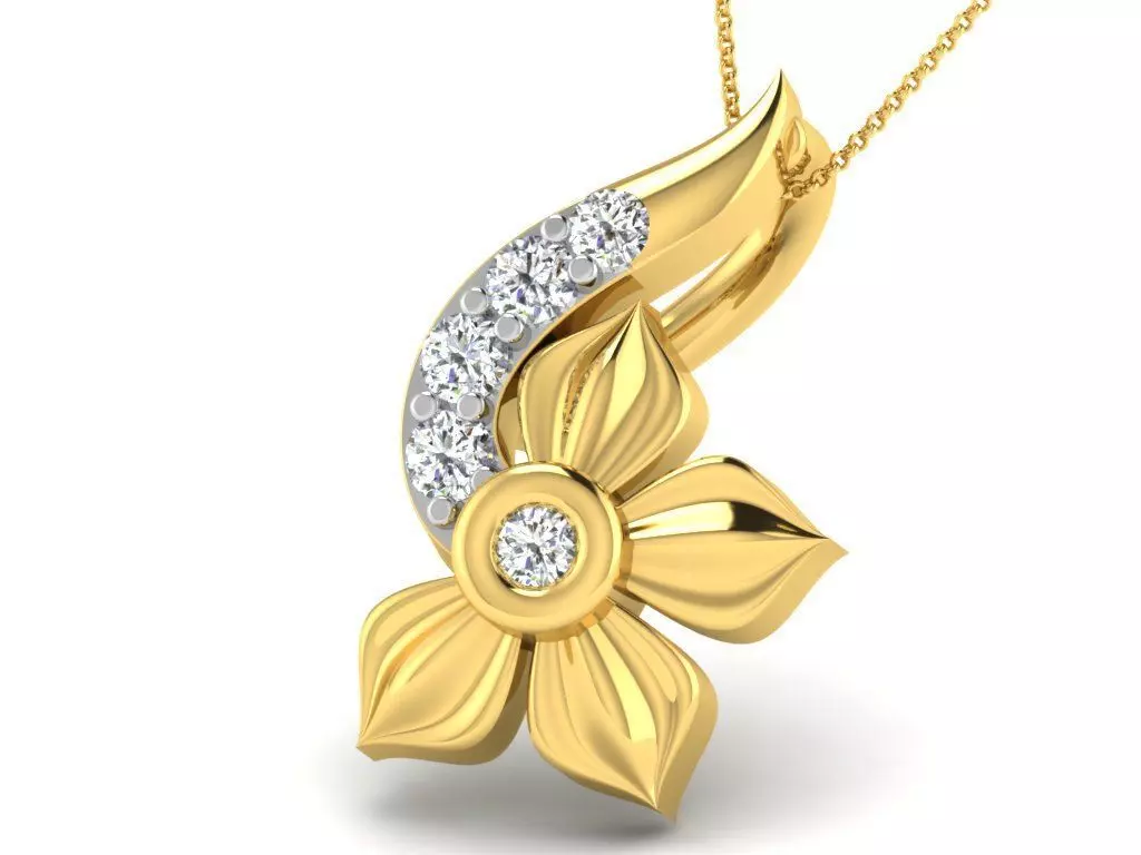 Jewelry 3D Models with render and 3dm stl - DP-5271 3D print model