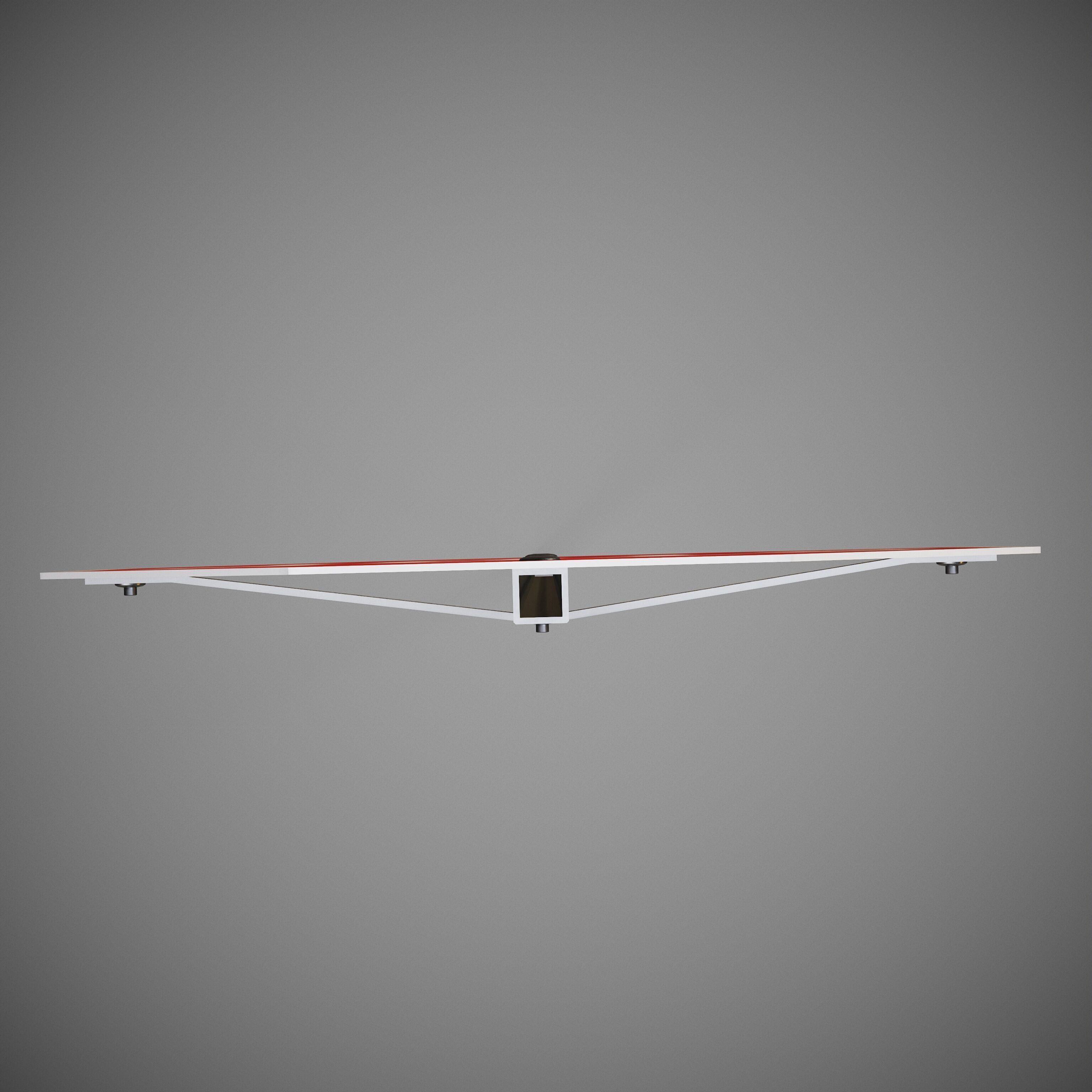 STOP Sign with Post new and old versions Low-poly 3D model_11