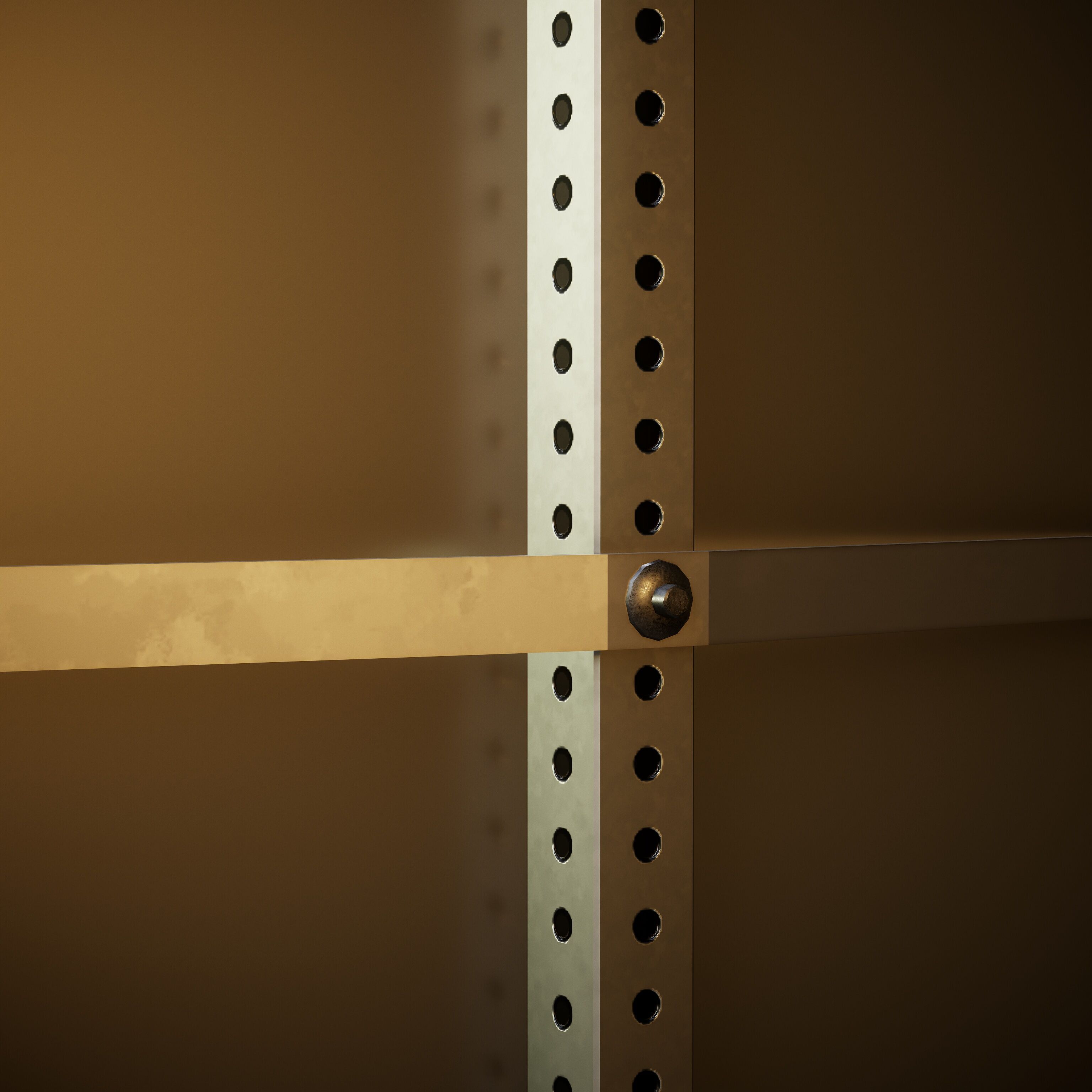 STOP Sign with Post new and old versions Low-poly 3D model_13