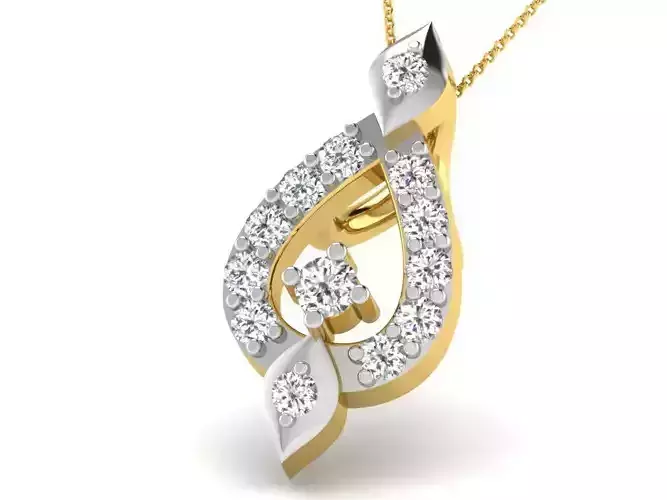 Jewelry 3D Models with render and 3dm  stl - DP-5274
