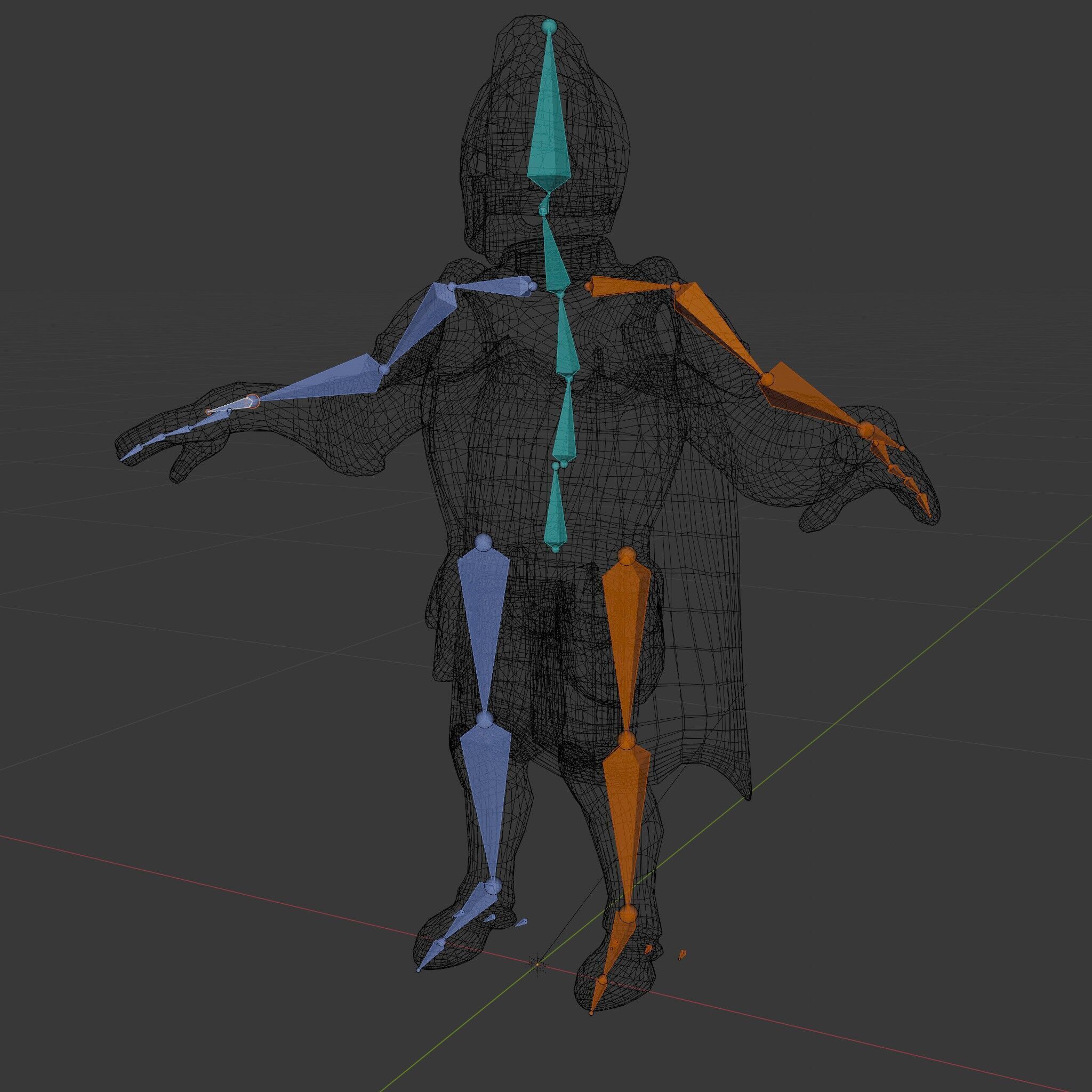 Steel Knight  Detailed Medieval Armor Character Model Low-poly 3D model_23