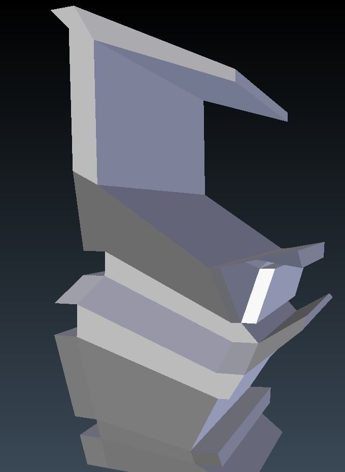 sci-fi terminal Free 3D model