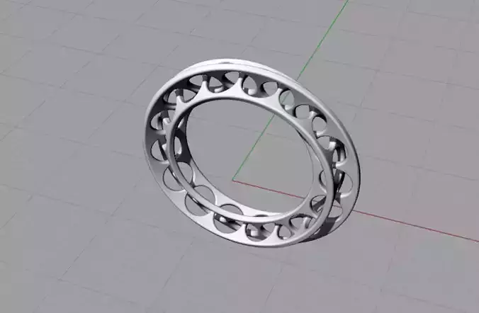 Mobius open ring