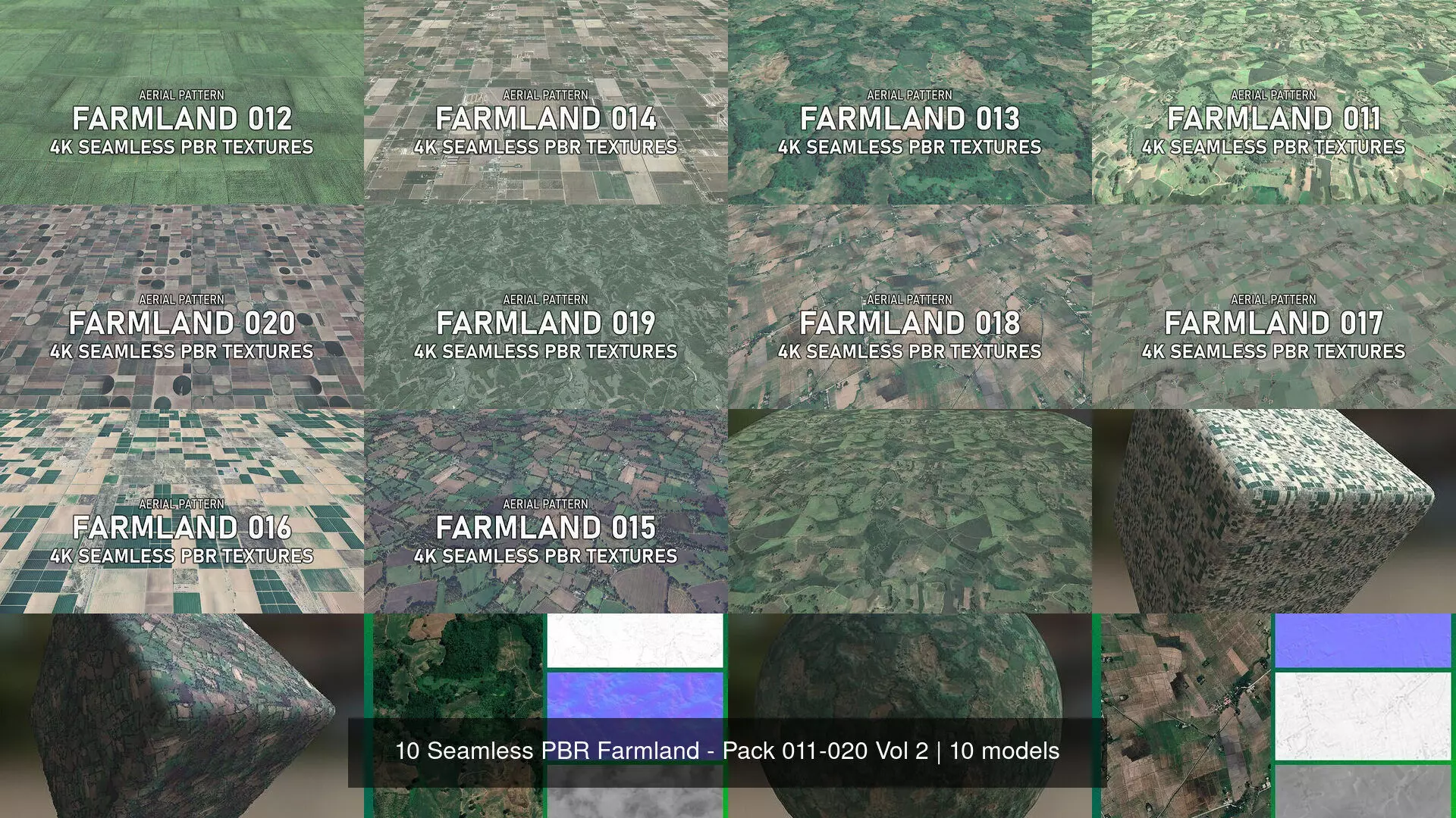 10 Seamless PBR Farmland - Pack 011-020 Vol 2 Texture_1