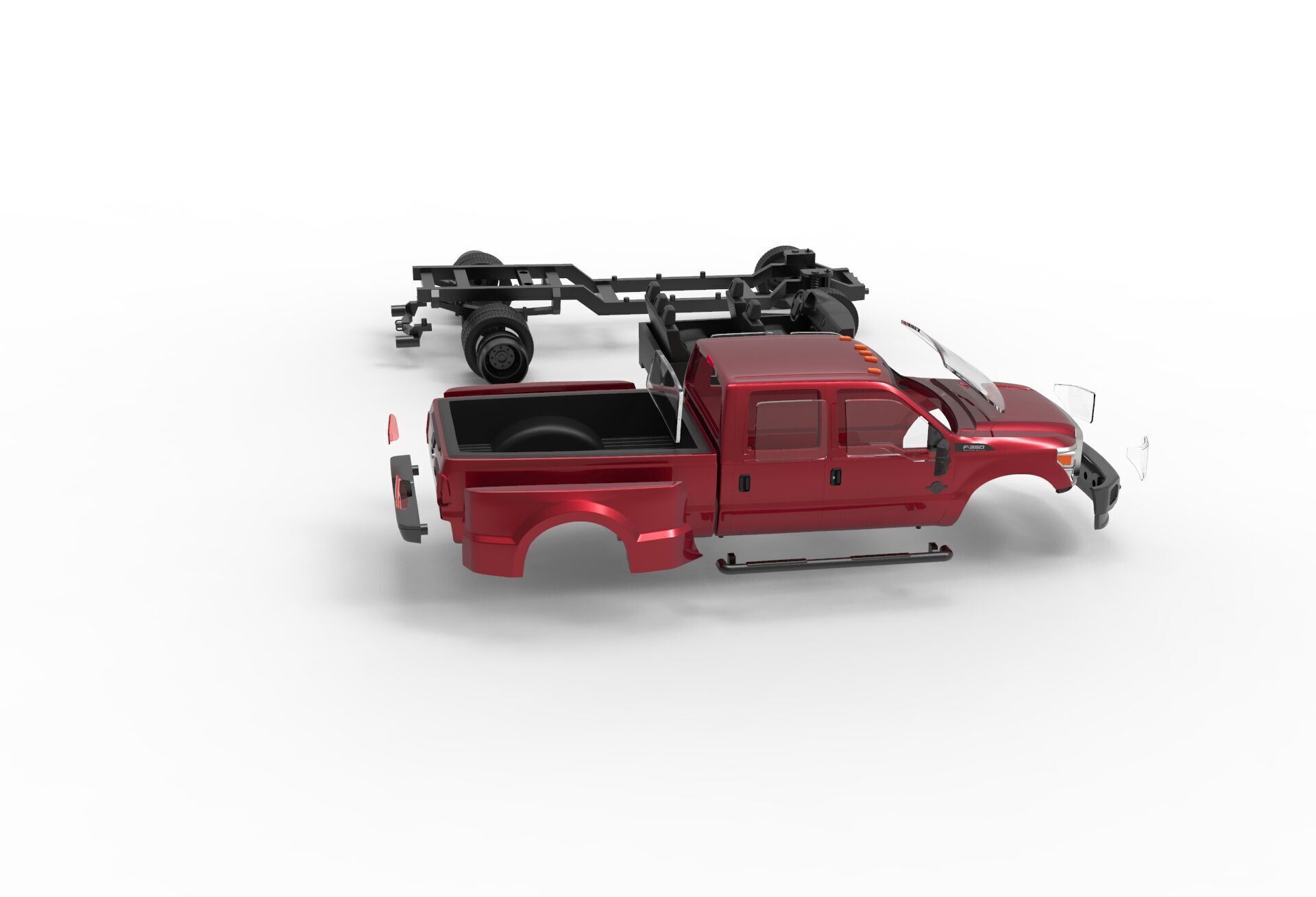 F-350 Dually Super Duty 2011-2015 3D print model_20