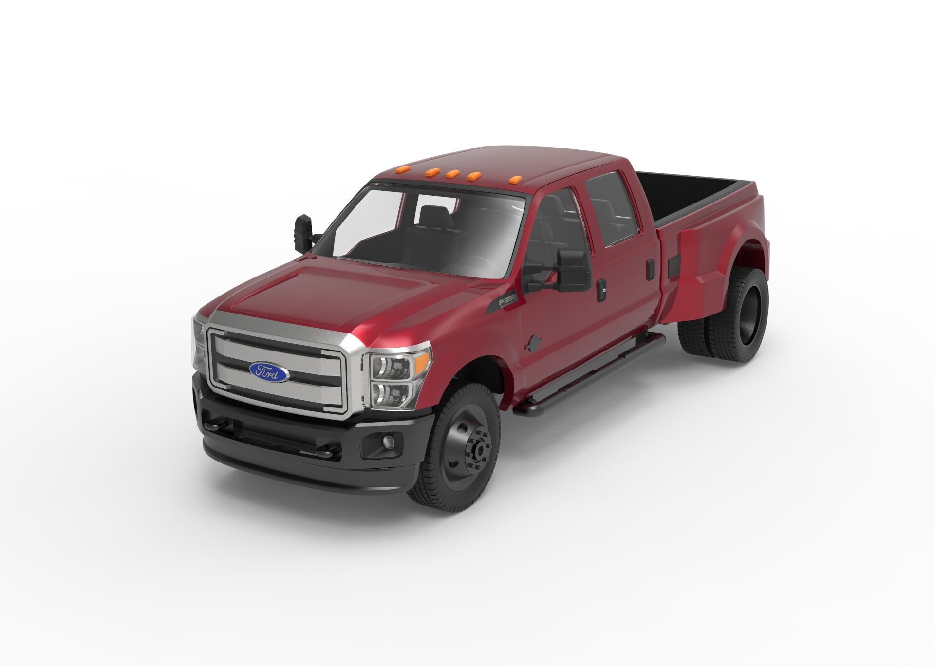 F-350 Dually Super Duty 2011-2015 3D print model_2