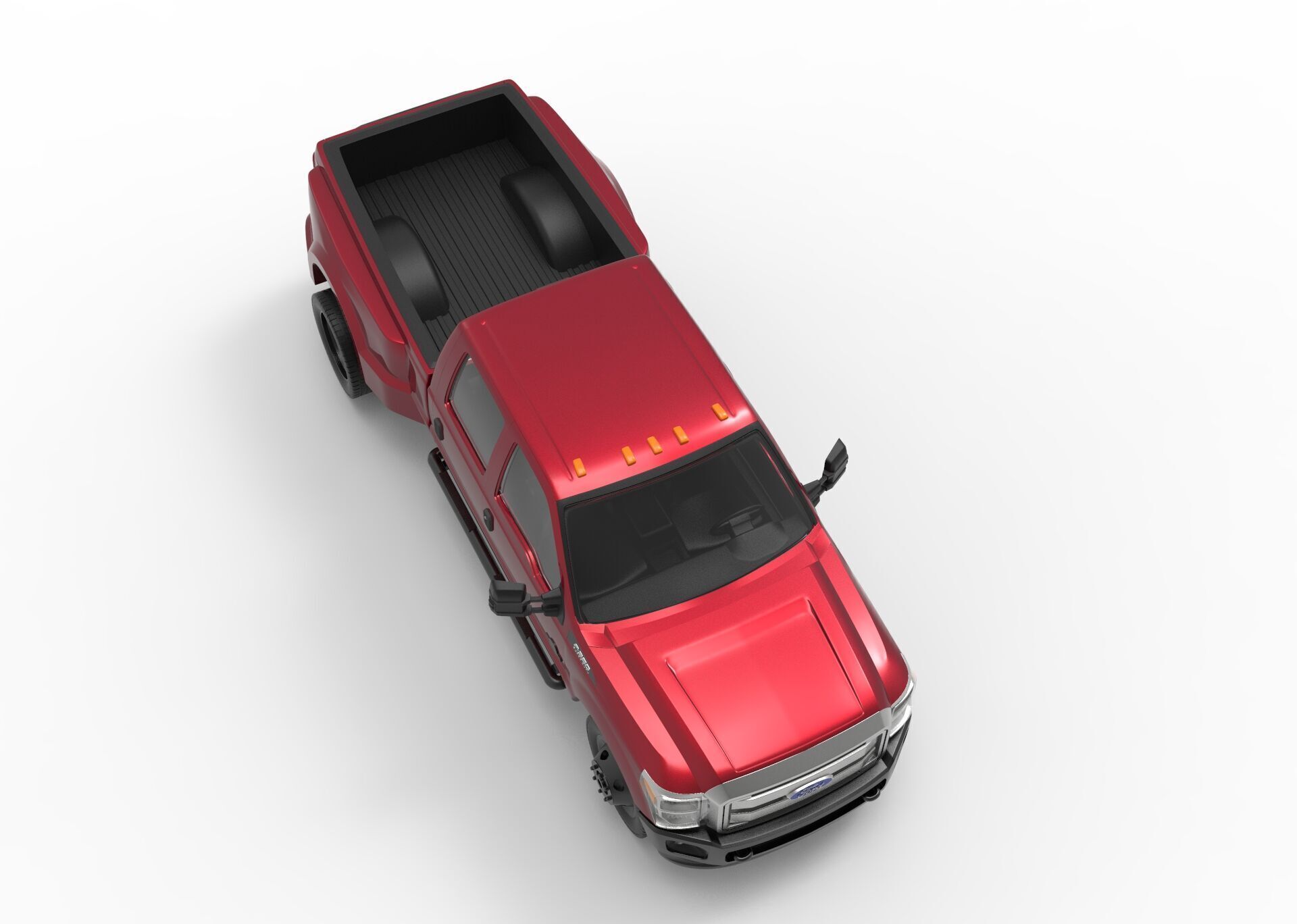 F-350 Dually Super Duty 2011-2015 3D print model_9