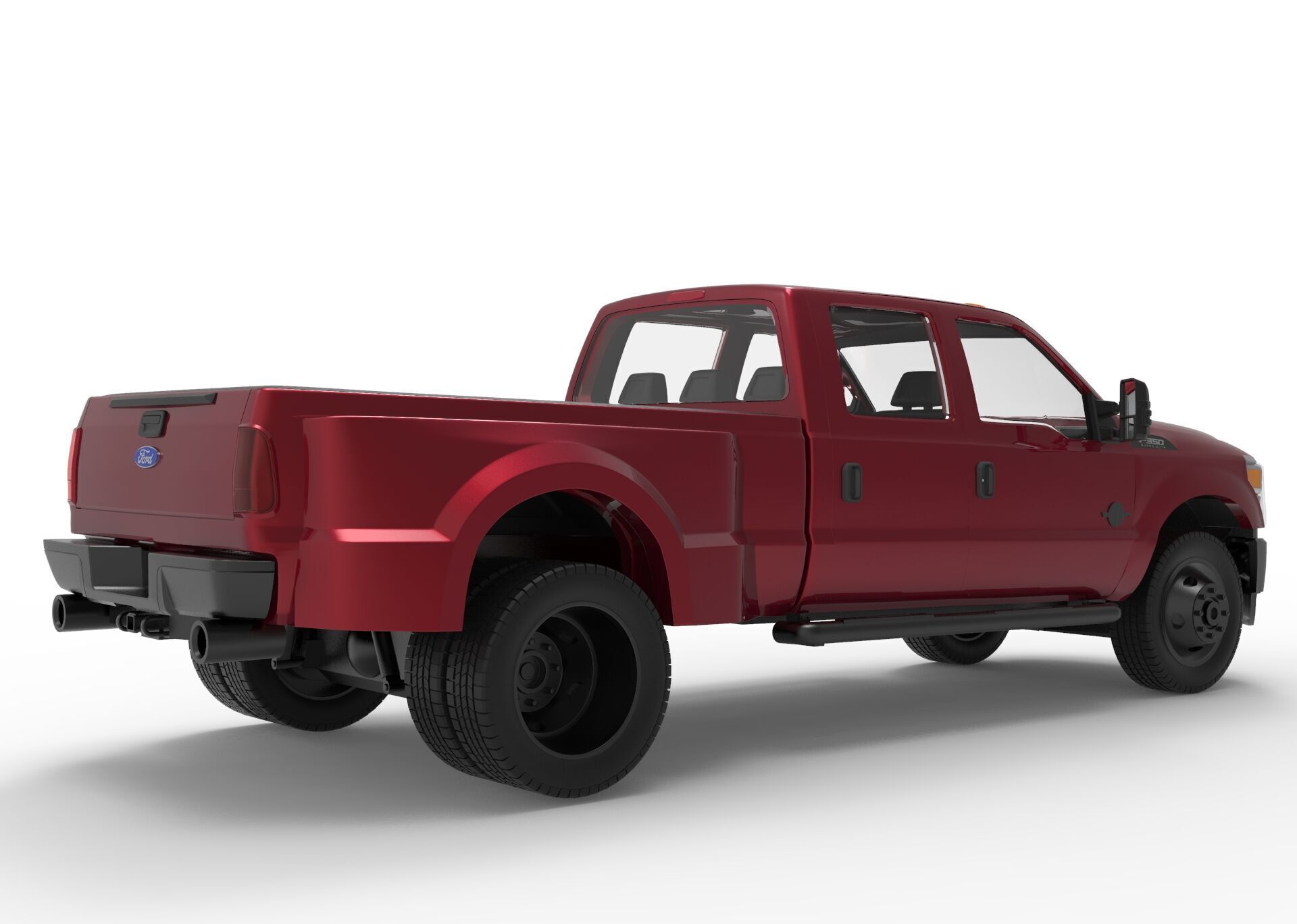 F-350 Dually Super Duty 2011-2015 3D print model_7