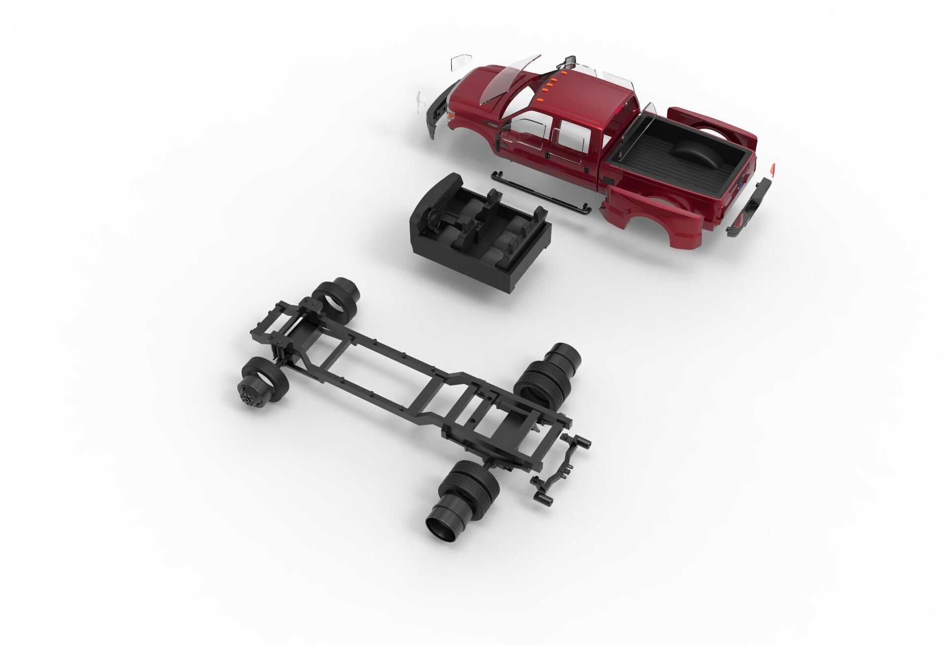 F-350 Dually Super Duty 2011-2015 3D print model_23