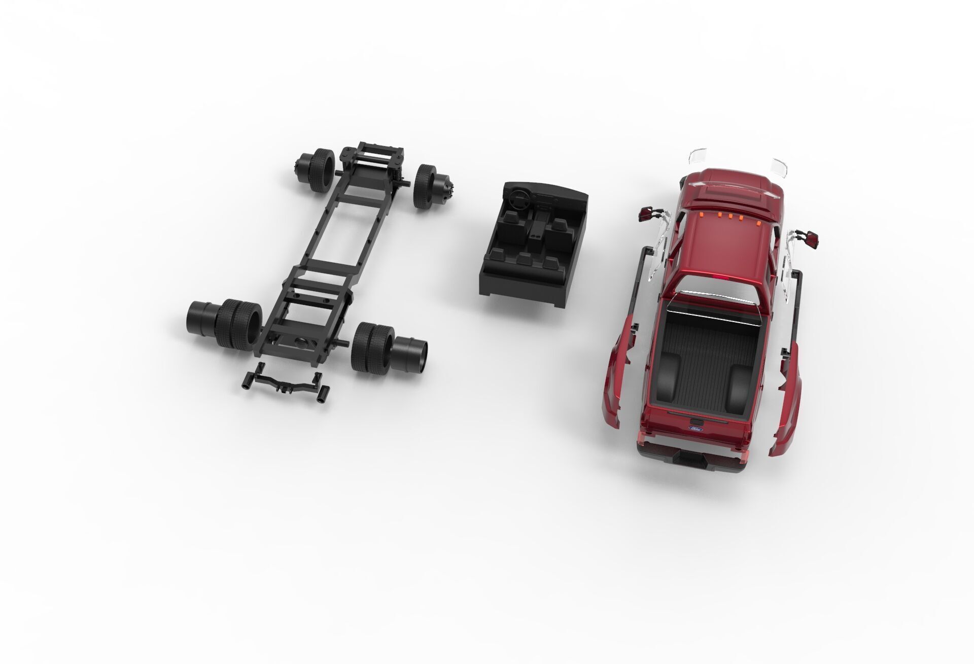 F-350 Dually Super Duty 2011-2015 3D print model_24