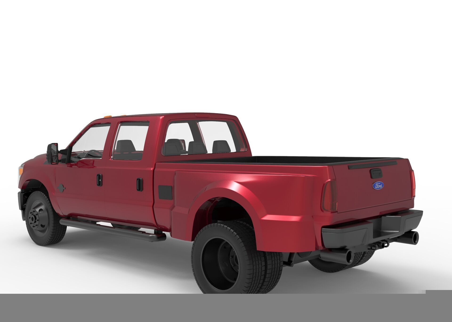F-350 Dually Super Duty 2011-2015 3D print model_6